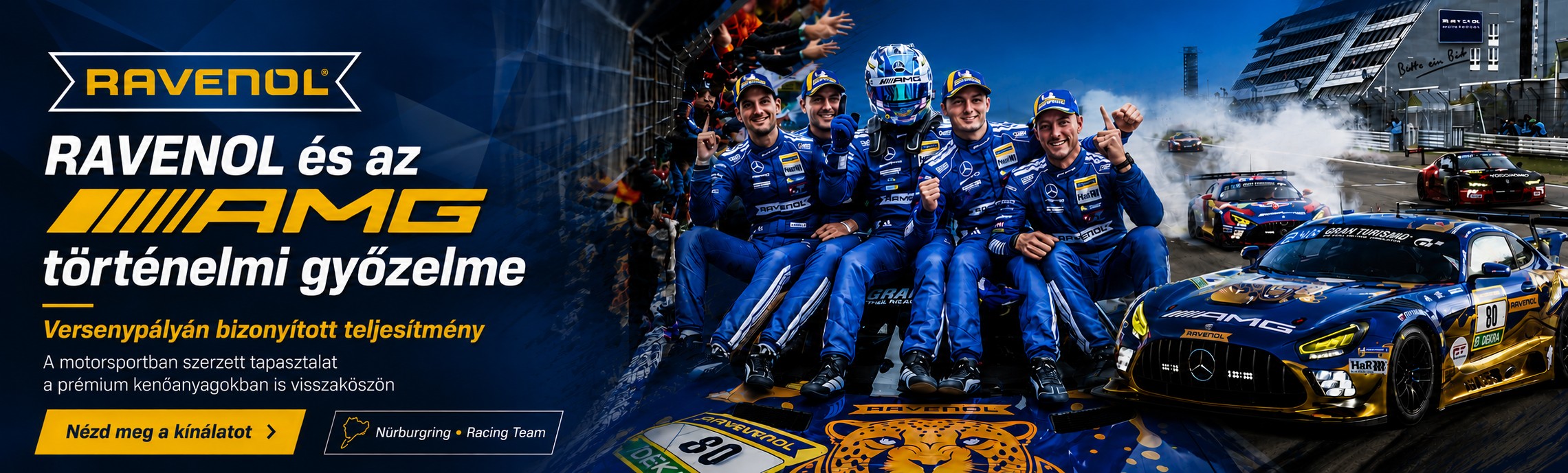 Történelmi győzelem a ravenol racing team szamara