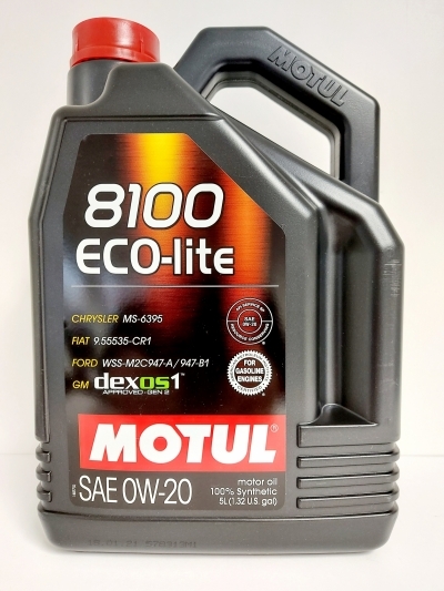 MOTUL 8100 ECO-LITE 0W20 5L